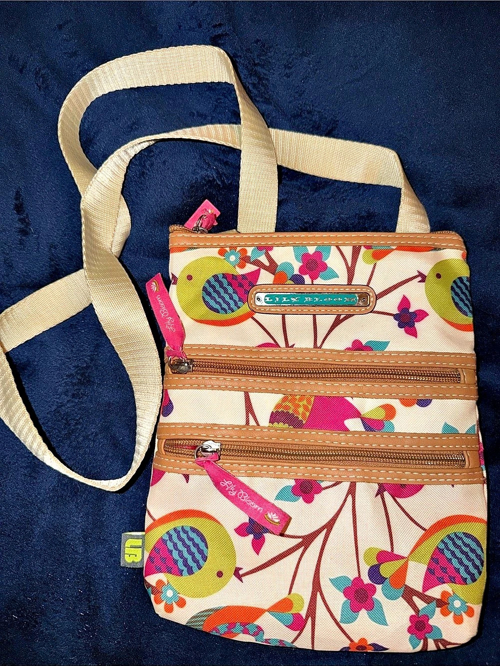 Lily Bloom Floral Crossbody Bag in Multicolor